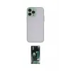 ieg™ iPhone 13 Pro Kılıf Ahenk Çizgi Serisi - Şeffaf 360 Full Body Arka Koruyucu