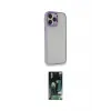 ieg™ iPhone 13 Pro Kılıf Eksen Doku Prime - Şeffaf 360 Full Body Arka Koruyucu