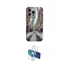 ieg™ iPhone 13 Pro Kılıf Nova Doku Prime - Siyah 3D Antistatik Seramik Nano Ekran Koruyucu