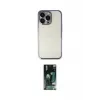 ieg™ iPhone 13 Pro Kılıf Vadi Minimal - Şeffaf 360 Full Body Arka Koruyucu