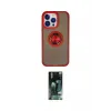 ieg™ iPhone 13 Pro Kılıf Yörünge Çizgi - Şeffaf 360 Full Body Arka Koruyucu