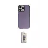 ieg™ iPhone 13 Pro Max Kılıf Ahenk Çizgi Prime - Siyah Bilvis 3D Cam Ekran Koruyucu
