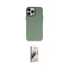 ieg™ iPhone 13 Pro Max Kılıf Ahenk Çizgi Prime - Siyah Bilvis 3D Mat Cam Ekran Koruyucu