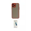ieg™ iPhone 13 Pro Max Kılıf Ahenk Çizgi Serisi - Şeffaf Pasifik Cam Ekran Koruyucu
