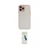 ieg™ iPhone 13 Pro Max Kılıf Ahenk Çizgi Serisi - Şeffaf Pasifik Cam Ekran Koruyucu