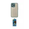 ieg™ iPhone 13 Pro Max Kılıf Ahenk Çizgi Serisi - Siyah 18D Cam Ekran Koruyucu