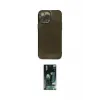 ieg™ iPhone 13 Pro Max Kılıf Ahenk Doku - Şeffaf 360 Full Body Arka Koruyucu
