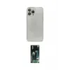 ieg™ iPhone 13 Pro Max Kılıf Ahenk Doku - Şeffaf 360 Full Body Arka Koruyucu