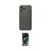 ieg™ iPhone 13 Pro Max Kılıf Ahenk Işık - Şeffaf 360 Full Body Arka Koruyucu