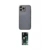 ieg™ iPhone 13 Pro Max Kılıf Ahenk Işık - Şeffaf 360 Full Body Arka Koruyucu