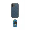 ieg™ iPhone 13 Pro Max Kılıf Ahenk Işık - Siyah 18D Cam Ekran Koruyucu
