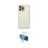 ieg™ iPhone 13 Pro Max Kılıf Ahenk Işık - Siyah 3D Antistatik Cam Ekran Koruyucu