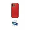 ieg™ iPhone 13 Pro Max Kılıf Ahenk Işık - Siyah 3D Antistatik Cam Ekran Koruyucu
