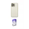 ieg™ iPhone 13 Pro Max Kılıf Ahenk Işık - Siyah Bilvis 5in1 3D Magic Cam Ekran Koruyucu