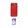 ieg™ iPhone 13 Pro Max Kılıf Ahenk Işık - Siyah Bilvis 5in1 3D Magic Cam Ekran Koruyucu