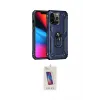 ieg™ iPhone 13 Pro Max Kılıf Ahenk Klasik Koleksiyonu - Siyah Joko 5D Cam