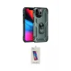 ieg™ iPhone 13 Pro Max Kılıf Ahenk Klasik Koleksiyonu - Siyah Joko 5D Cam