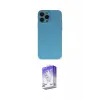ieg™ iPhone 13 Pro Max Kılıf Ahenk Serisi - Siyah Bilvis 5in1 3D Magic Cam Ekran Koruyucu