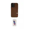 ieg™ iPhone 13 Pro Max Kılıf Doruk Asil Koleksiyonu - Siyah Joko 5D Cam