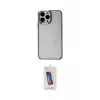 ieg™ iPhone 13 Pro Max Kılıf Doruk Doku Prime - Siyah Joko 5D Cam