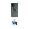 ieg™ iPhone 13 Pro Max Kılıf Eksen Klasik Prime - Siyah 3D Antistatik Cam Ekran Koruyucu