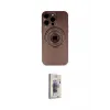 ieg™ iPhone 13 Pro Max Kılıf Eksen Klasik Prime - Siyah Bilvis 3D Cam Ekran Koruyucu