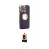 ieg™ iPhone 13 Pro Max Kılıf İz Form Serisi - Şeffaf Maxco Cam Ekran Koruyucu