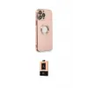 ieg™ iPhone 13 Pro Max Kılıf İz Form Serisi - Şeffaf Maxco Cam Ekran Koruyucu