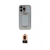 ieg™ iPhone 13 Pro Max Kılıf Kozmos Minimal Prime - Şeffaf Maxco Cam Ekran Koruyucu