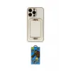 ieg™ iPhone 13 Pro Max Kılıf Kozmos Minimal Prime - Siyah 18D Cam Ekran Koruyucu