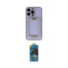 ieg™ iPhone 13 Pro Max Kılıf Kozmos Minimal Prime - Siyah 18D Cam Ekran Koruyucu