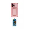 ieg™ iPhone 13 Pro Max Kılıf Kozmos Minimal Prime - Siyah 18D Cam Ekran Koruyucu