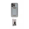 ieg™ iPhone 13 Pro Max Kılıf Kozmos Minimal Prime - Siyah Bilvis Hayalet Cam Ekran Koruyucu