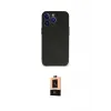 ieg™ iPhone 13 Pro Max Kılıf Kozmos Yansıma Özel Seri - Şeffaf Maxco Cam Ekran Koruyucu