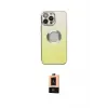 ieg™ iPhone 13 Pro Max Kılıf Kutup Yansıma Özel Seri - Şeffaf Maxco Cam Ekran Koruyucu