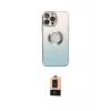 ieg™ iPhone 13 Pro Max Kılıf Kutup Yansıma Özel Seri - Şeffaf Maxco Cam Ekran Koruyucu