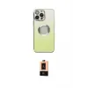 ieg™ iPhone 13 Pro Max Kılıf Kutup Yansıma Özel Seri - Şeffaf Maxco Cam Ekran Koruyucu