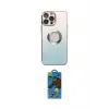 ieg™ iPhone 13 Pro Max Kılıf Kutup Yansıma Özel Seri - Siyah 18D Cam Ekran Koruyucu