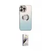 ieg™ iPhone 13 Pro Max Kılıf Kutup Yansıma Özel Seri - Siyah Bilvis 3D Mat Cam Ekran Koruyucu