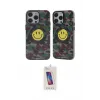 ieg™ iPhone 13 Pro Max Kılıf Nova Doku Koleksiyonu - Siyah Joko 5D Cam