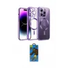 ieg™ iPhone 13 Pro Max Kılıf Nova Işık Özel Seri - Siyah 18D Cam Ekran Koruyucu
