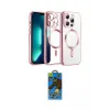 ieg™ iPhone 13 Pro Max Kılıf Nova Işık Özel Seri - Siyah 18D Cam Ekran Koruyucu