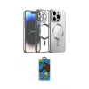 ieg™ iPhone 13 Pro Max Kılıf Nova Işık Özel Seri - Siyah 18D Cam Ekran Koruyucu