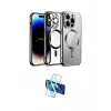 ieg™ iPhone 13 Pro Max Kılıf Nova Işık Özel Seri - Siyah 3D Antistatik Cam Ekran Koruyucu