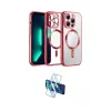 ieg™ iPhone 13 Pro Max Kılıf Nova Işık Özel Seri - Siyah 3D Antistatik Cam Ekran Koruyucu