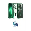 ieg™ iPhone 13 Pro Max Kılıf Nova Işık Özel Seri - Siyah 3D Antistatik Cam Ekran Koruyucu