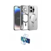 ieg™ iPhone 13 Pro Max Kılıf Nova Işık Özel Seri - Siyah 3D Antistatik Cam Ekran Koruyucu