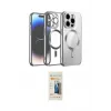 ieg™ iPhone 13 Pro Max Kılıf Nova Işık Özel Seri - Siyah 6D Mat Seramik Hayalet Nano Ekran Koruyucu