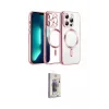 ieg™ iPhone 13 Pro Max Kılıf Nova Işık Özel Seri - Siyah Bilvis 3D Cam Ekran Koruyucu