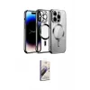 ieg™ iPhone 13 Pro Max Kılıf Nova Işık Özel Seri - Siyah Bilvis 3D Mat Cam Ekran Koruyucu